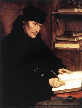  erasmus - Porträt des Erasmus von Rotterdam Quentin Massys
